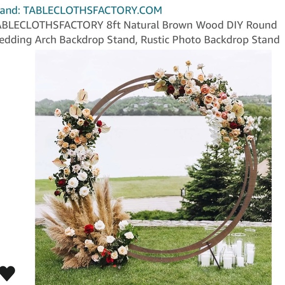 Other - Wooden Wedding Arch